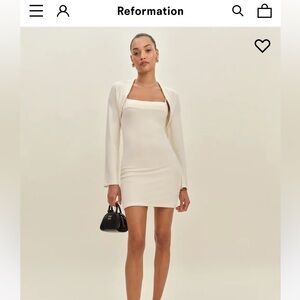 Chloe Knit Shrug Dress Set